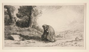 Der Wanderer von Alphonse Legros
