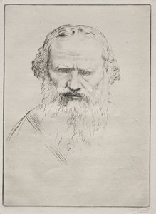 Tolstoi von Alphonse Legros
