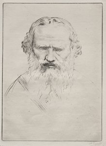 Tolstoi von Alphonse Legros