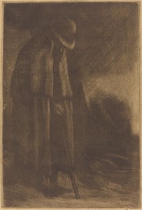 Reisender sucht Schutz (Le voyageur à l