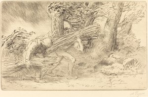 Zweigsammler Les fagottiers von Alphonse Legros