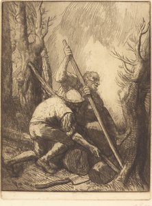 Holzfäller, 3. Platte Les bucherons