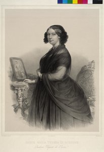 Prinzessin von Frankreich Louisa von Alphonse Leon Noel