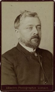 Porträt von Gustave Eiffel 1832-1923, ca. 1886-1890 von Alphonse Liebert