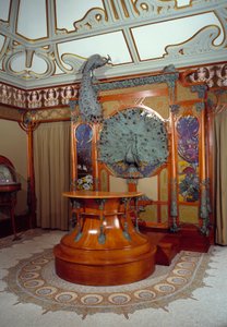 Jugendstil: Innendekor des Juwelierladens von Georges Fouquet in Paris von Alphonse Mucha