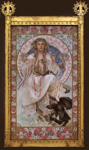 Porträt von Josephine Crane Bradley in Slavia
