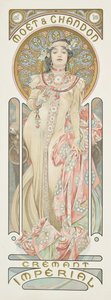 Plakatwerbung für "Moet & Chandon Dry Imperial" Champagner, 1899