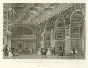 Galerie von Heinrich II., Fontainebleau von Alphonse Marie de Neuville