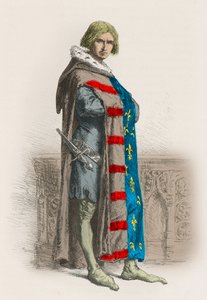 Porträt von Étienne Marcel, Prévôt der Kaufleute von Paris von Alphonse Marie de Neuville
