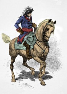 Porträt von Friedrich 2 von Preußen von Alphonse Marie de Neuville