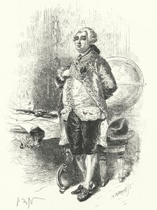 König Ludwig XVI. von Frankreich von Alphonse Marie de after Neuville