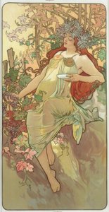 Herbst von Alphonse Mucha