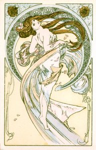 Tanzen von Alphonse Mucha