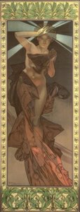 Der Morgenstern von Alphonse Mucha