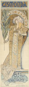 Gismonda, 1894-95 von Alphonse Mucha