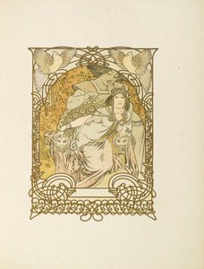 Ilsée, Prinzessin von Tripolis von Robert de Flers, 1897 von Alphonse Mucha