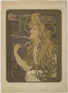Hiob, 1896 von Alphonse Mucha