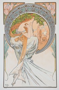 La Poesia aus der Serie Die Künste, 1898