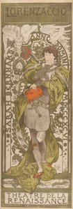 Lorenzaccio, 1896 von Alphonse Mucha