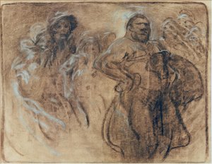 Mannsbild von Alphonse Mucha
