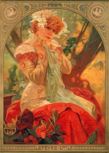 Sarah Bernhardt von Alphonse Mucha