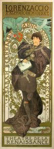 Sarah Bernhardt als Lorenzaccio