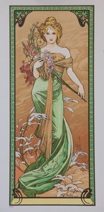 Frühling aus der Serie Les Saisons, 1900