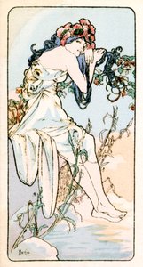 Sommer, 1900 von Alphonse Mucha