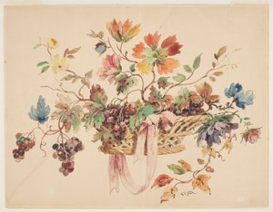 Entwurf für Stickerei oder Wandteppich von Alphonse de Neuville