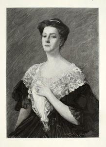 Porträt einer Frau von Alsace Henry Wolf