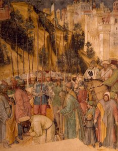 Die Enthauptung des Hl. Georg, Episoden aus dem Leben des Hl. Georg von Altichiero da Zevio