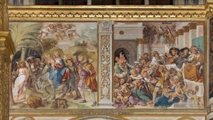 Presbyterium, siebter nördlicher Spann, Flucht nach Ägypten, Kindermord, Altobello Melon