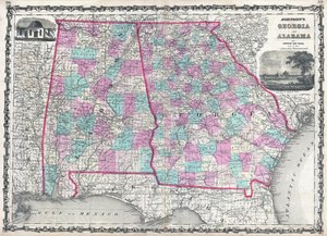 Johnsons Georgia und Alabama