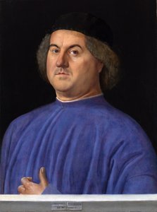 Porträt eines Mannes von Alvise Vivarini