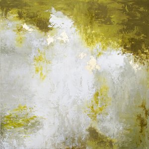 Nebeliges Grün-Gold von Alyson Storms