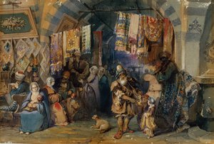 Der Basar, Konstantinopel
