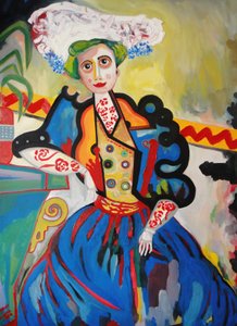 Eine Frau
