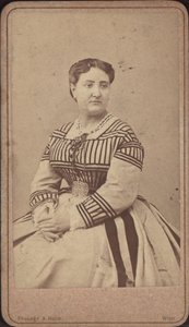 Porträt der Opernsängerin Carlotta Patti 1835-1889 von Amand Helm