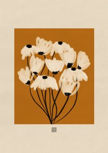 Weißer Blumenstrauß von Amaze Atelier