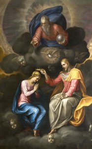Krönung der Jungfrau von Ambrogio Giovanni Figino