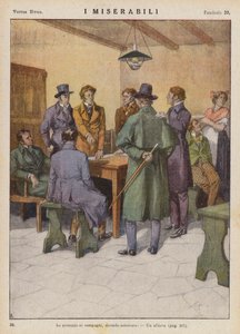 Illustration für Les Miserables von Victor Hugo von Ambrogio Lombardi