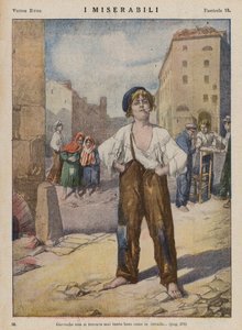 Illustration für Les Miserables von Victor Hugo von Ambrogio Lombardi