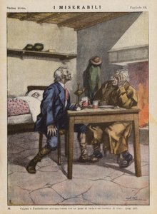 Illustration für Les Miserables von Victor Hugo von Ambrogio Lombardi