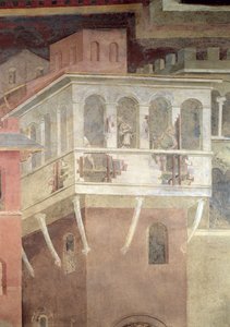 Allegorie der schlechten Regierung, (Detail) von Ambrogio Lorenzetti