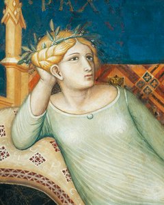 Allegorie der guten Regierung, Frieden (Detail)
