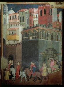 Auswirkungen der guten Regierung in der Stadt (Detail)