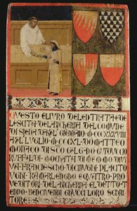 Steuereintreiber mit Steuerzahler, 1340
