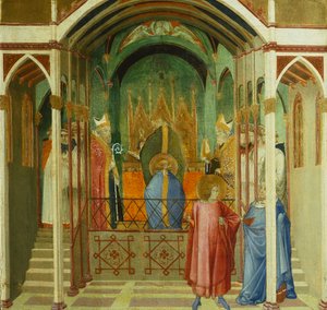Die Weihe des Heiligen Nikolaus zum Bischof von Myra (Detail) aus den Wundern des Heiligen Nikolaus von Bari