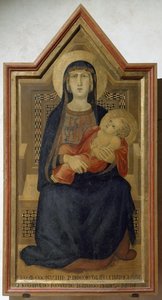 Jungfrau Maria und Jesuskind von Ambrogio Lorenzetti