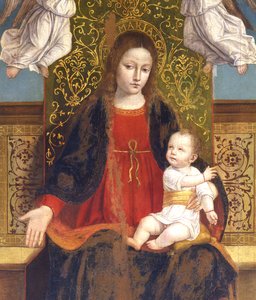 Madonna mit Kind (Detail)